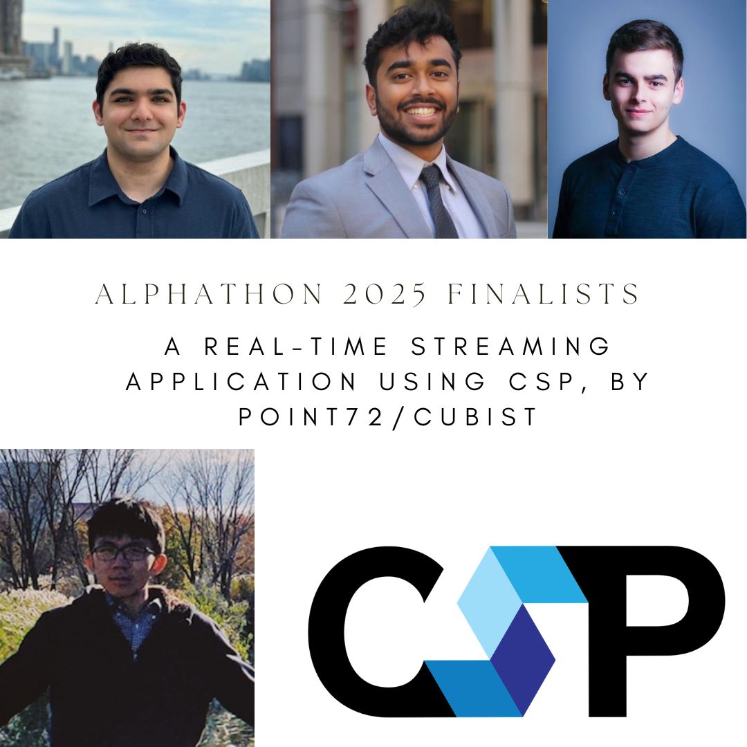 Alphathon 2025 Finalists Q1 Alphathon 2025 Finalists Q1