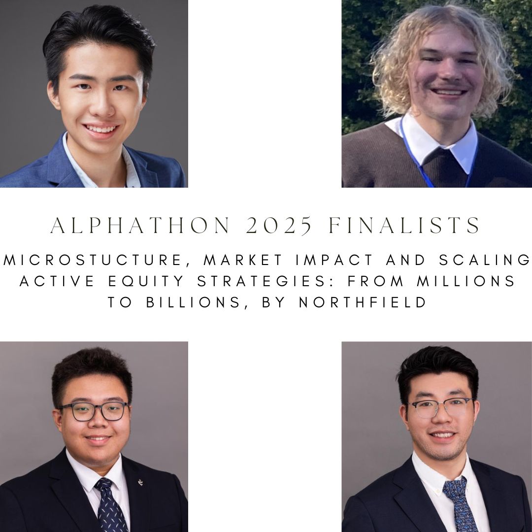 Alphathon 2025 Finalists Q4 Alphathon 2025 Finalists Q4