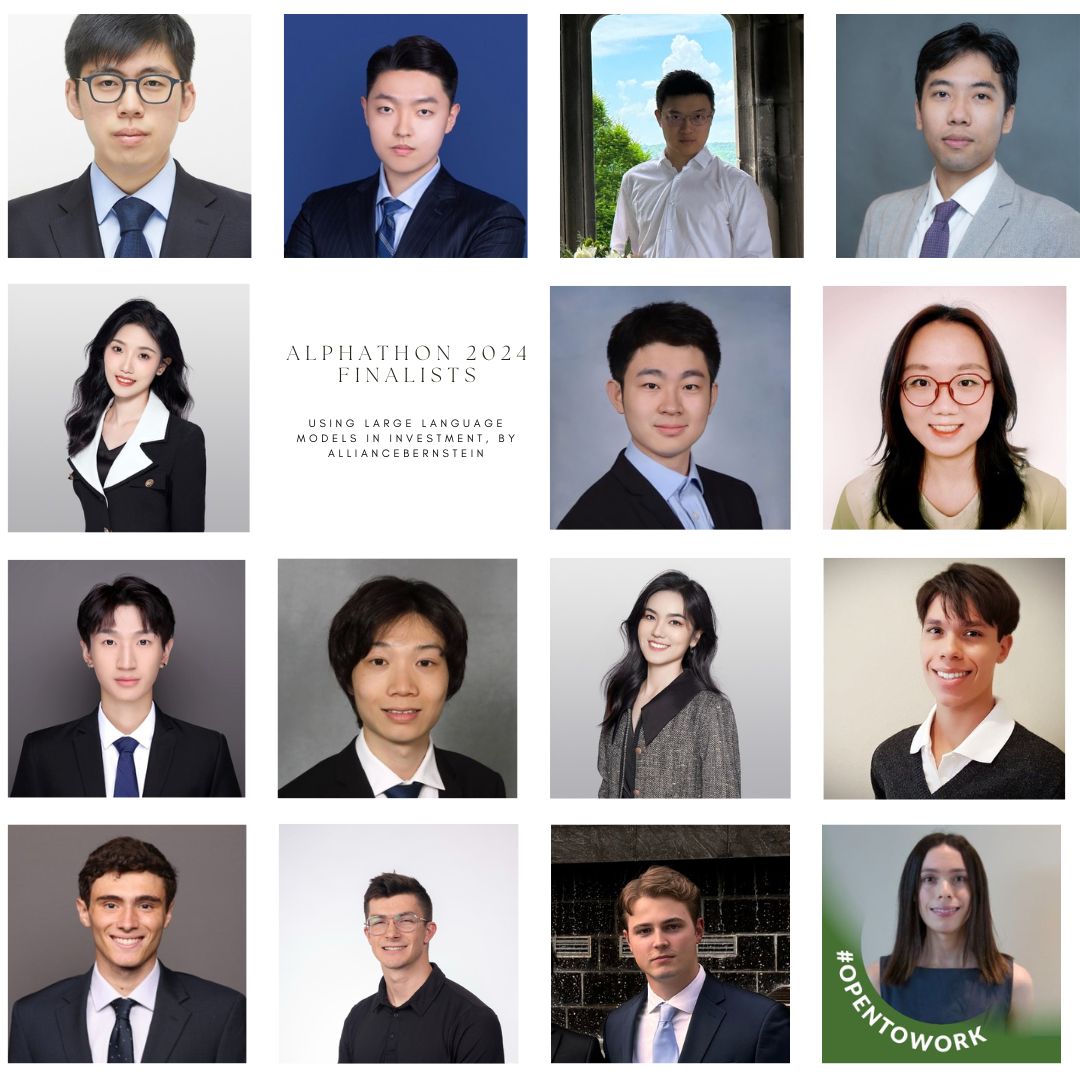 Alphathon 2024 Finalists Q2 Alphathon 2024 Finalists Q2